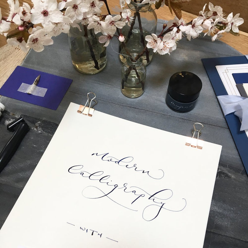 Join us for a Calligraphy Workshop Thurs 14th June