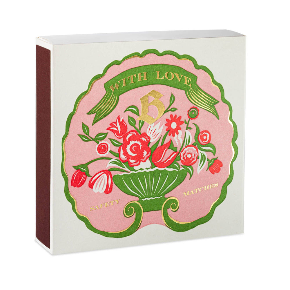 Blumenhaus Flower | Square Matchboxes