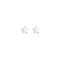 Small Star Earrings Silver