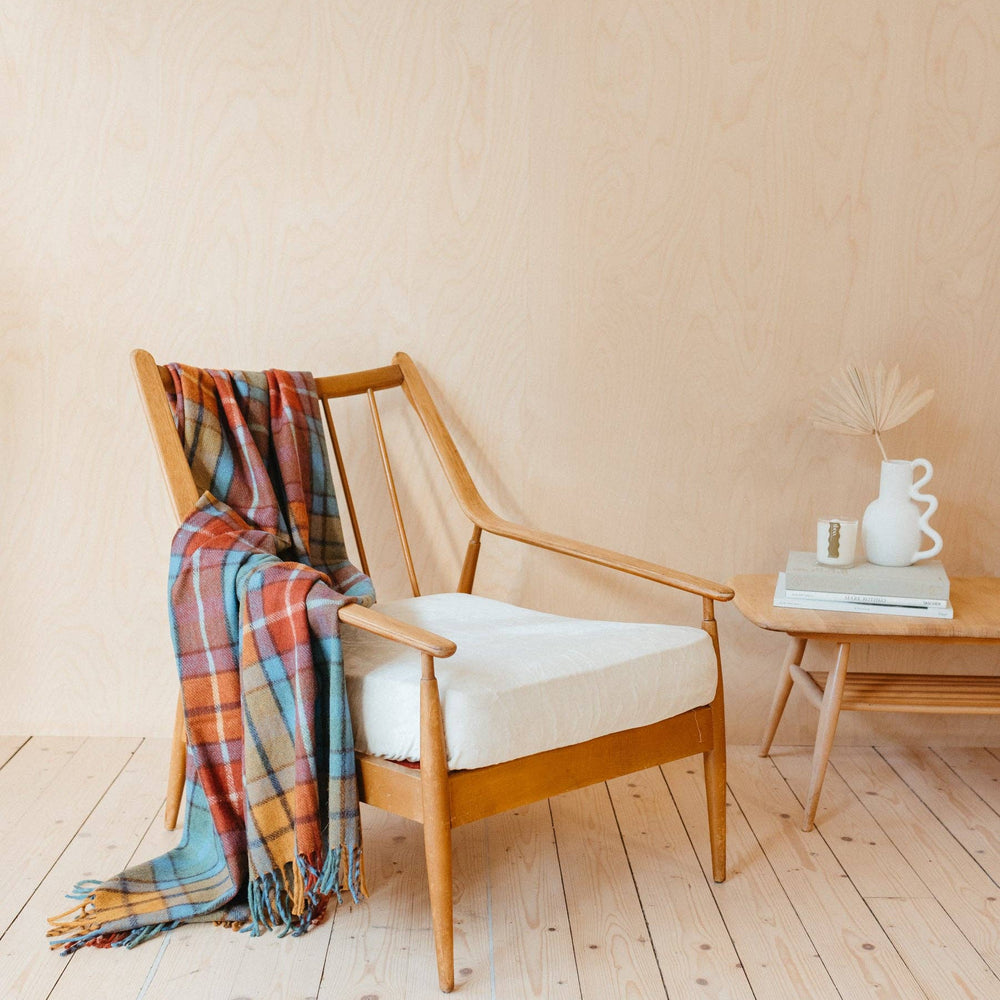 Recycled Wool Blanket in Buchanan Antique Tartan