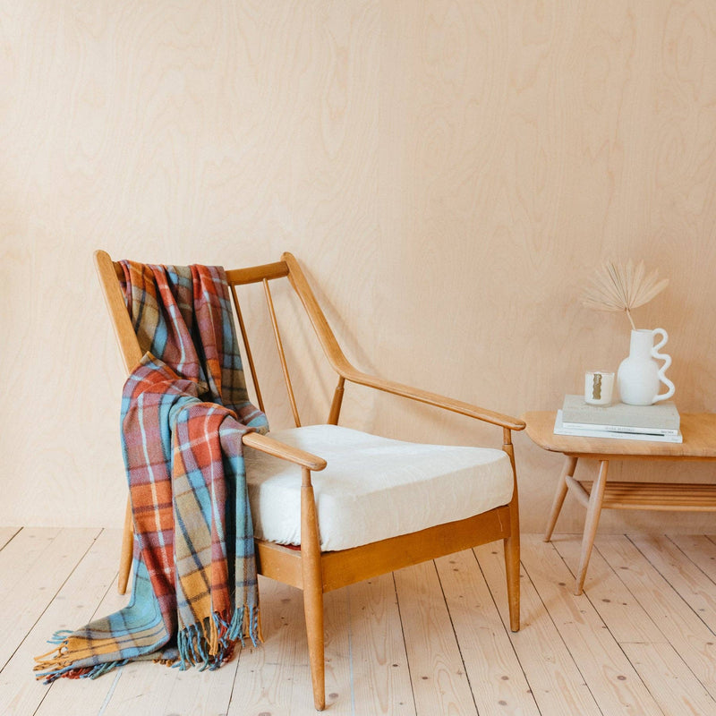 Recycled Wool Blanket in Buchanan Antique Tartan