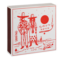 Cowboy Perfect Match | Square Matchboxes - Stripes Fashion