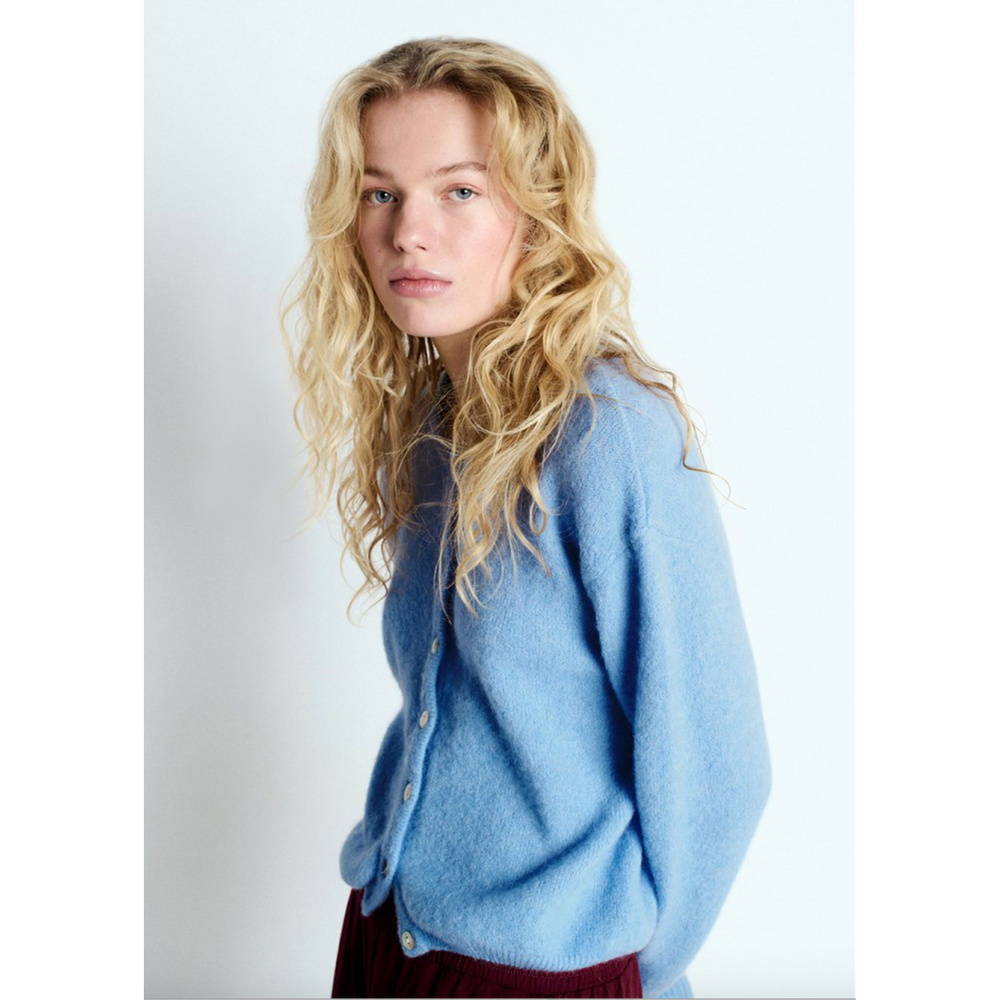Vitow Cardigan Atmosphere Blue