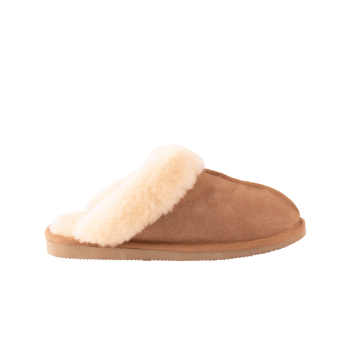 Shepherd of Sweden slippers Jessica chestnut available to buy new from our UK store.  Seen here as a single slipper