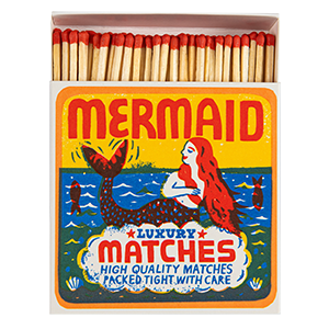 Mermaid Matches | Square Matchboxes - Stripes Fashion