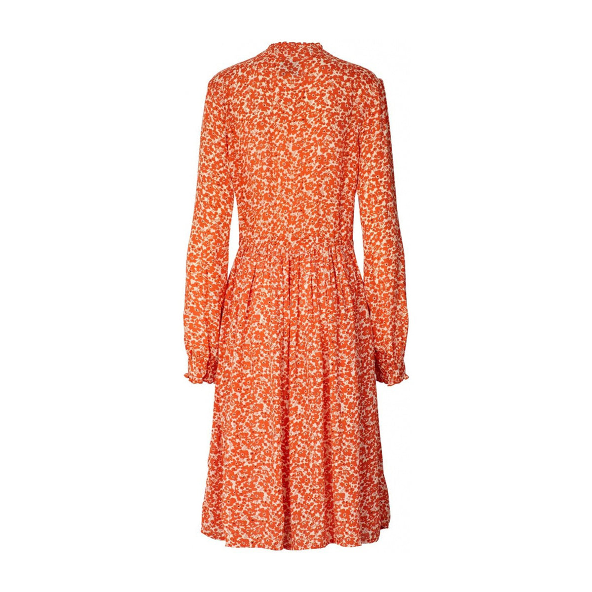 Sienna Dress Orange Flower