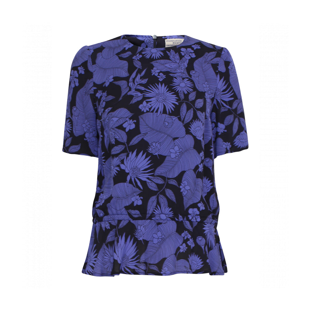 Meris Shirt Blue Floral Baum Und Pferdgarten, - Stripes Fashion and Beauty