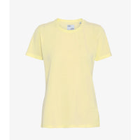 Light Organic T-Shirt Soft Yellow size L