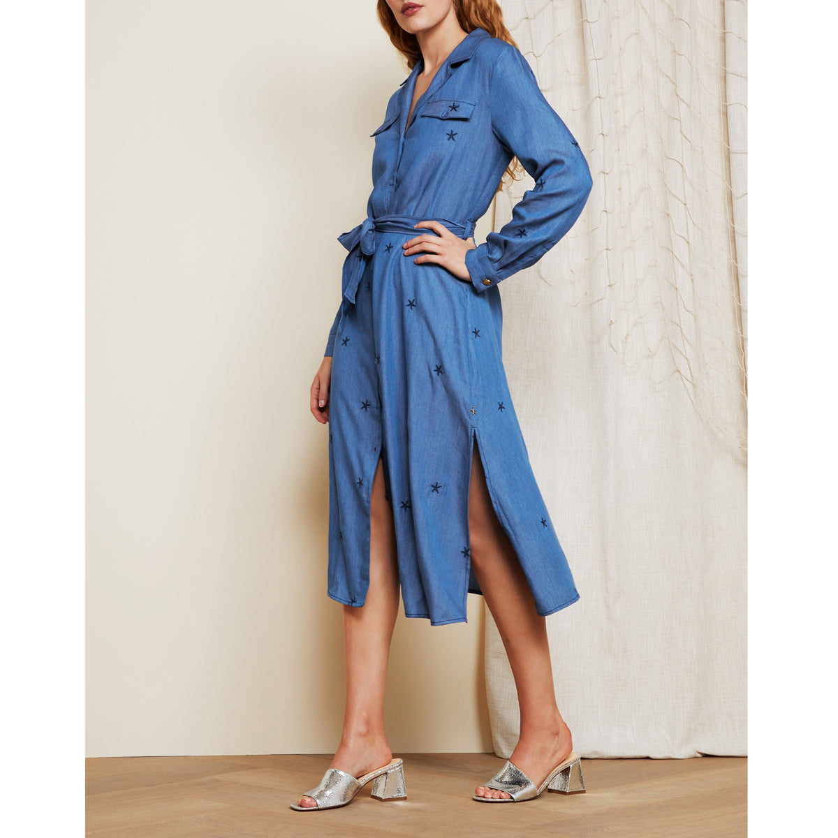 Thea Chambray Dress