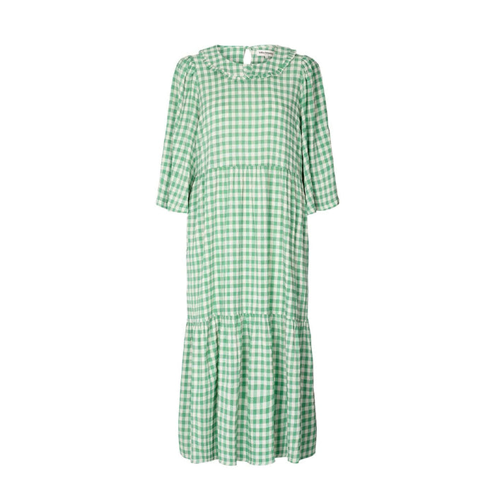 Lollys Laundry Sonya Dress Green – Stripes Fashion