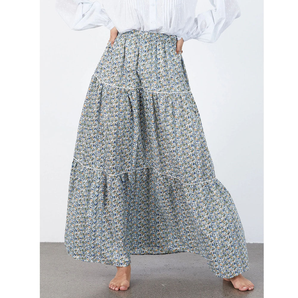 Lollys Laundry Sunset Skirt – Stripes Fashion