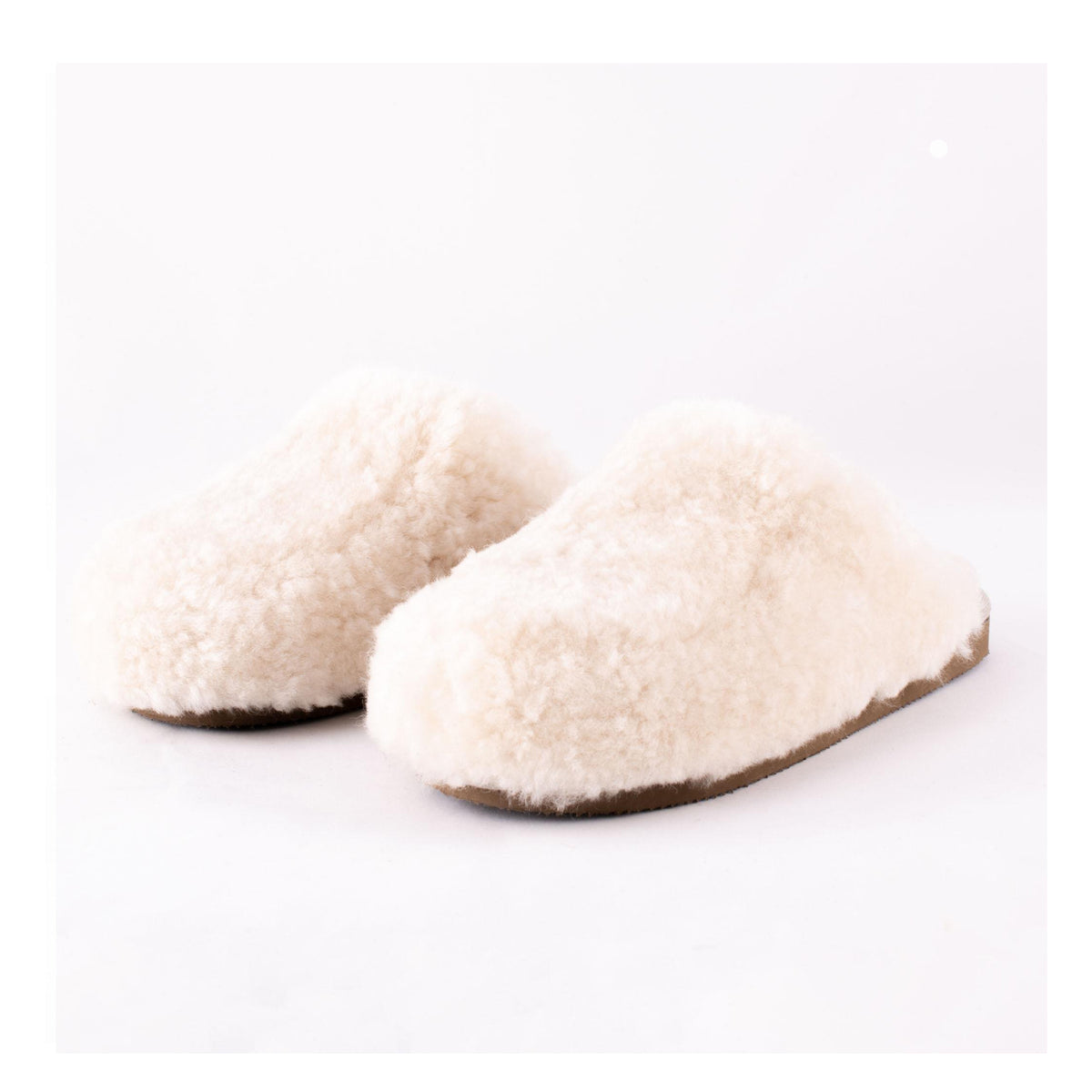 Jenny Sheepskin Mule Slippers Cream