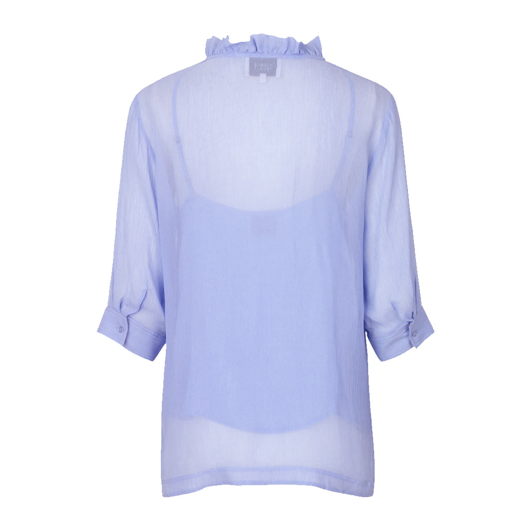 Tul Sheer Blouse Second Female, - Stripes Fashion and Beauty