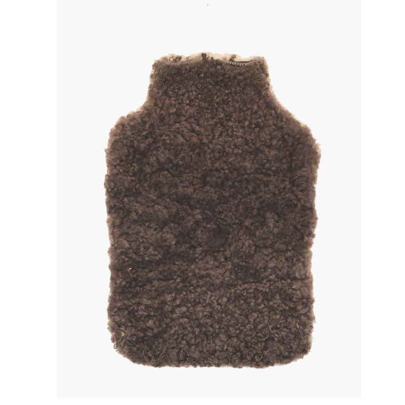 Shepherd of Sweden Kerri Sheepskin Hot water bottle cover in grey sheepskin.  A great Christmas present